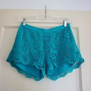 Boho Lace Shorts